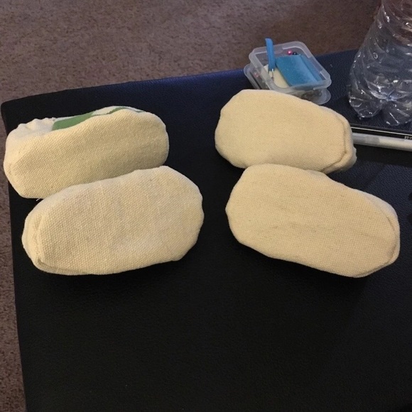 Handmade baby shoes - Picture 3 of 4